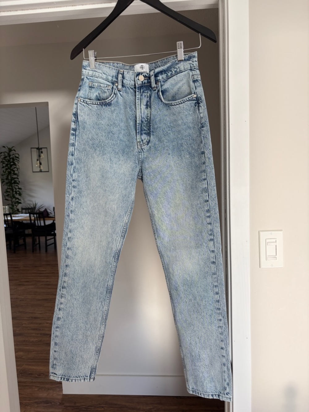 Anine Bing Sonya Jeans in Easy Blue